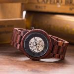 Stainless Steel Automatic Wrist Watch For Men Sea Gull Automatic Movement