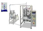Soymilk / Water / Liquid Food Packing Machine 800ml High Accuracy