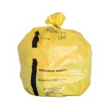 1 Ton Customized Logo Medical Liners Plastic Biohazard Bags Yellow Security HDPE