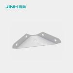 High Stability 235mm Metal Corner Brackets Durable For Securing Table Legs