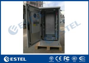 Wholesale Air Conditioner Cooling Outdoor Telecom Cabinet Galvanized Steel With Front / Rear Access from china suppliers