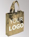 Eusable Reinforced Handle Grocery Bags - Heavy Duty Large Shopping Totes With