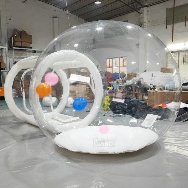 Airtight 3m PVC Bubble Tent House Inflatable Bubble House Clear Bubble Balloon