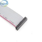 2.54mm IDC Flat Ribbon Cable UL2651 28AWG PVC Copper Material Wire Harness