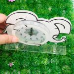 Lightweight Anime Alarm Clock Battery Operated Silent Sweep Movement