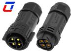 4 Pin Field Assembly Waterproof Power Connector 50A Male To Female Connector