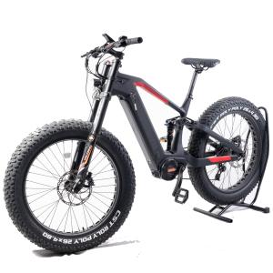 Wholesale Electric Hybrid Bike with 1000w Mid Motor 20 Ah Battery Capacity and 26*4.8 Inch Tire from china suppliers