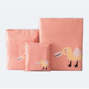 Wholesale Cartoon Home Travel Custom Plastic Bags Cosmetic Waterproof Zipper Bag from china suppliers