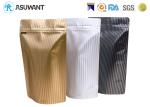 Metallic Shine Effect Aluminum Foil Herb Packaging Smell Proof Mylar Bag
