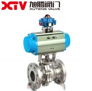 China Xt Stainless Steel High Platform Flanged Ball Valve PN16 2.000kg Package Gross Weight on sale