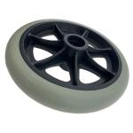 Diameter 150mm Wheelchair Spare Wheels PVC Or TPR Gray Tread High Effective