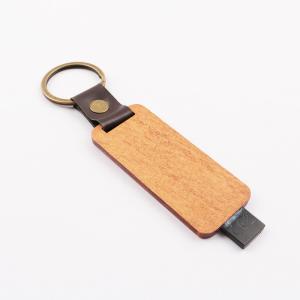 Wholesale Wooden Leather Embossing Logo Gift USB Flash Drive 80MB/S European Standard from china suppliers