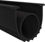 Uv Resistant Extrusion Profile For Marine Ship Racing Protection Dock Epdm