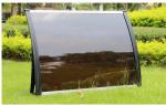 UV Protection Polycarbonate Door Awnings , Door Rain Canopy Snow Resistant