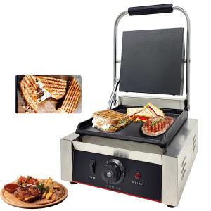 Wholesale Panini Press Grill Sandwich Maker Full Flat Contact Grill 220v/110v NO Private Mold from china suppliers