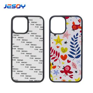 Wholesale DIY Sublimation Mobile Phone Case Shockproof TPU PC Aluminum Plate from china suppliers