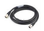5M High Flexible Hirose M12 12pin Connector Male to Female Waterproof Power