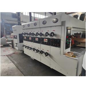 Wholesale 1200*960*2200mm Vacuum Transfer Flexo Printing Slotting Die Cutting Carton Machine from china suppliers