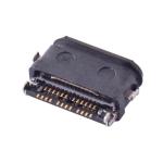 USB4.0 24Pin Type C Connectors Waterproof IPX8 SMT Mid-Mount 0.4mm