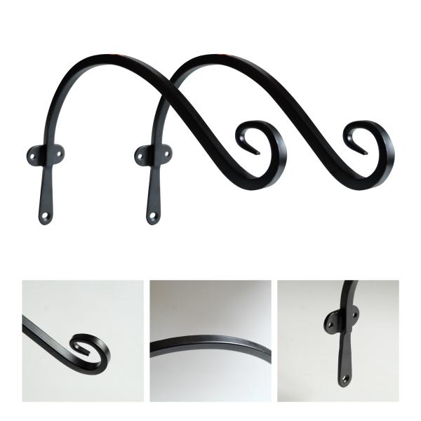 Upgrade Your Outdoor Decor with Wall Mounted Plant Hanging Hooks and 0.45kg