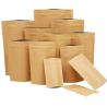 Buy cheap Custom High Quality Kraft Paper Zipper Lock Stand up Plastic Bag Coffee, Tea from wholesalers