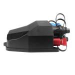 Black 9 Ports Fiber Optic Termination Box Compatible With Waterproof Adapter