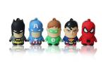 OEM Silicone Rubber Cartoon Character Shape PVC USB Flash Pen Drive 4GB 8GB
