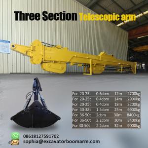 Wholesale 25M Telescopic Arm For 20-50T Excavator telescopic dipper arm for sale from china suppliers