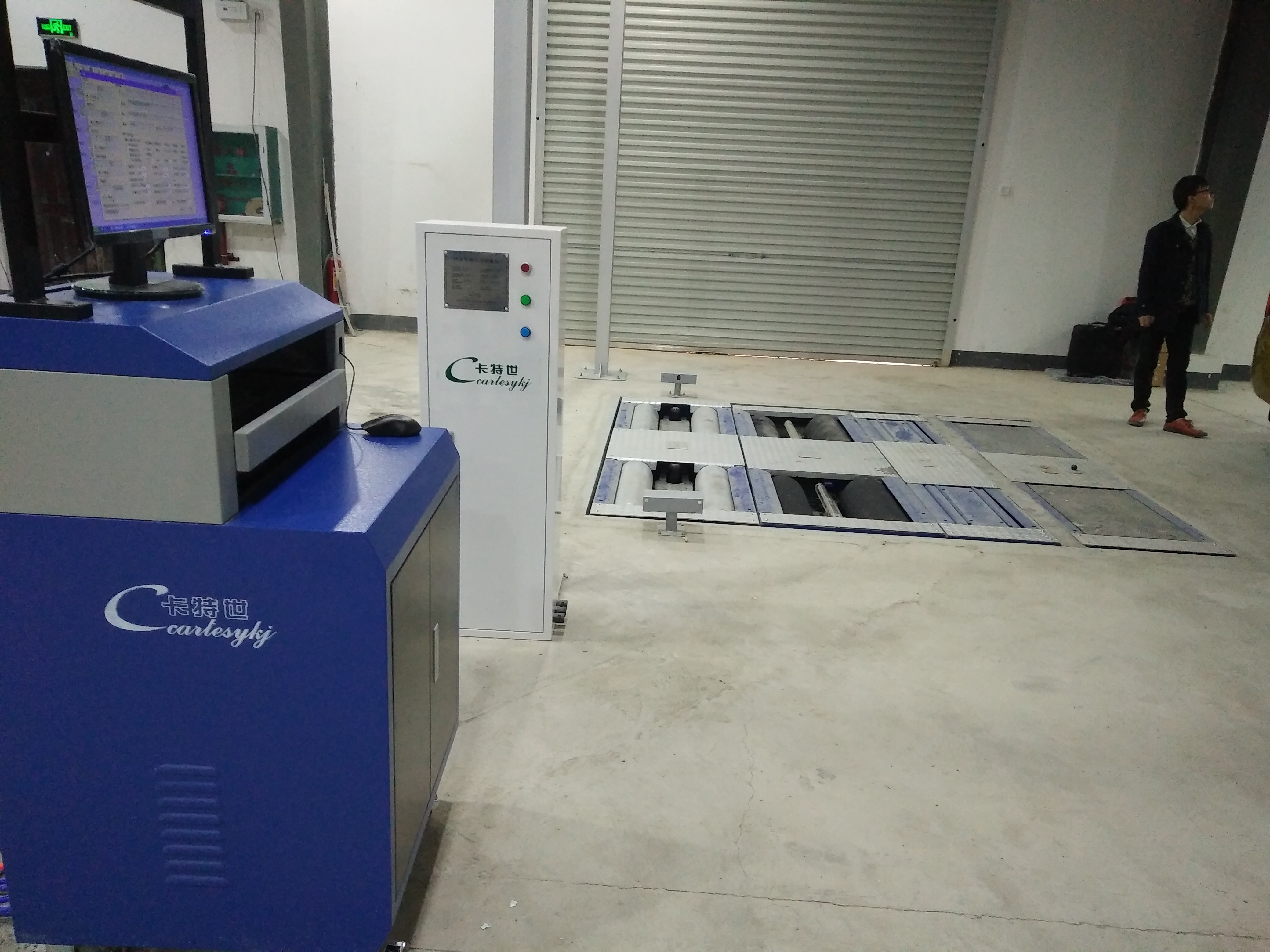 (CT-JXB) Model CT-JXB 4000kg Vehicle Test Line Fully Automatic Automobile Teaching Test Line