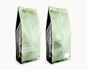 Wholesale Customized mint green 340g/500g/1kg gusset coffee with valve &amp; zipper from china suppliers
