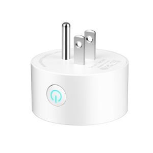 China Us Standard Tuya Smart Life Amazon Alexa Wifi Wireless Us Mini Wifi Smart Plug on sale