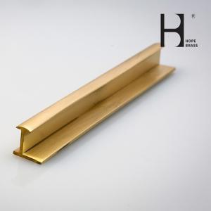 Wholesale C3800 Copper T Slot Framing Rails , Anti Water T Profile Brass from china suppliers
