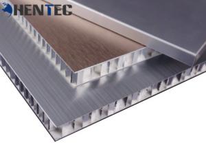 China Anodized Construction Aluminum Profile Aluminum Honeycomb Panel With Brushed Finish on sale