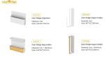 Household Magnetic Attraction Kitchen Organizer No Drilling Wall Mounted Tissue