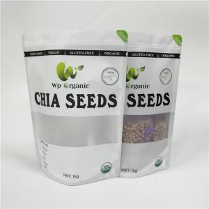 Wholesale Smell Proof Snack Bag Packaging Cookie Dough Puff Pouches With Front Foggy Windows from china suppliers