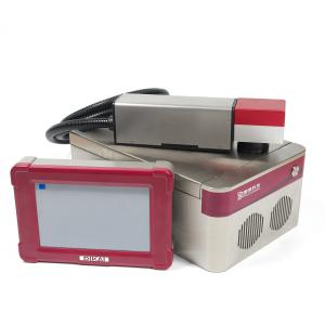 Wholesale QR Code 30W Fiber Laser Marking Machine 150 M/Min Line Speed from china suppliers