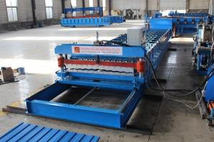 Wholesale 900mm Trapezoid Hydraulic Shear Ibr Roll Forming Machine from china suppliers