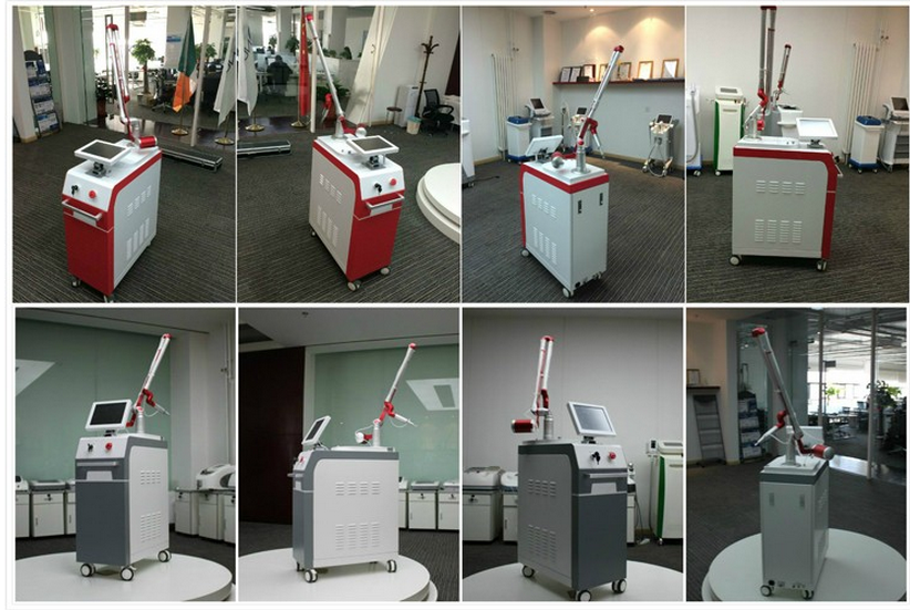 Professional Q-switched Nd yag laser tattoo removal machine with low price