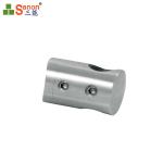 SS304 Threading Double Hole Rod Stainless Steel Railing Fittings Welding