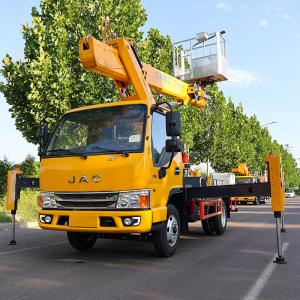China 27m Remote control crane bucket lift aerial work platform truck elevator for sale on sale
