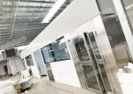 200m2 FFU Stainless Steel Clean Rooms Plexiglass Aluminum Profile 10800m3/H