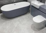 4.0mm Waterproof Spc Flooring Stone Tile For Bathroom Aging Resistance