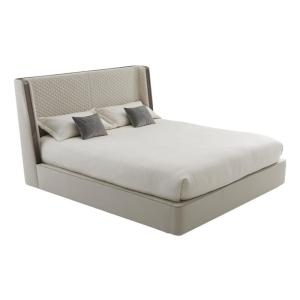 Wholesale Leatherette 1.8m Luxury Modern King Bedroom Sets 200cm Luxury Fabric Bed from china suppliers