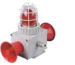 Explosion Proof Sound And Light Alarm Warning Light 20W 115/180DB