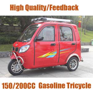 China 200CC Petro 3 Wheel Motorized Tricycle 5 Seater Passenger Auto Rickshaw on sale