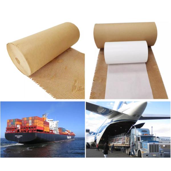 Anti Breaking Honeycomb Kraft Paper 250m 840m
