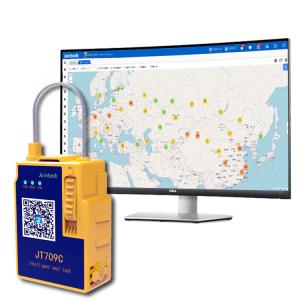 Wholesale Fuel Tank Security Seal Lock RFID Card 4G GPS Logistics Container Seal Tracking from china suppliers