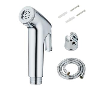 Wholesale Triggered Nozzle jet Toilet Spray Shattaf Hand Held Chrome Surface OEM from china suppliers