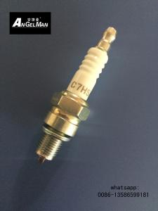 China C7HSA Short Thread  Spark Plugs Motorcycle With White Screw For CD70 70cc motorbike on sale