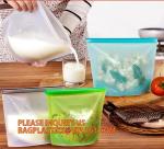Reusable Silicone Food Storage Bag Washable Silicone Fresh Bag for Fruits